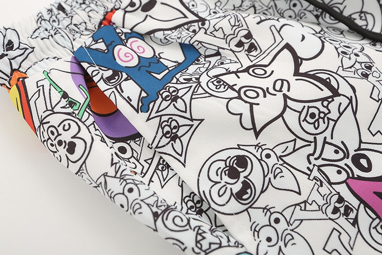 0205 New feature printed beach shorts