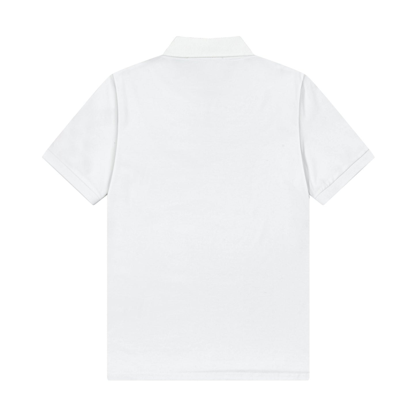 250305 New middle color matching printed polo shirt