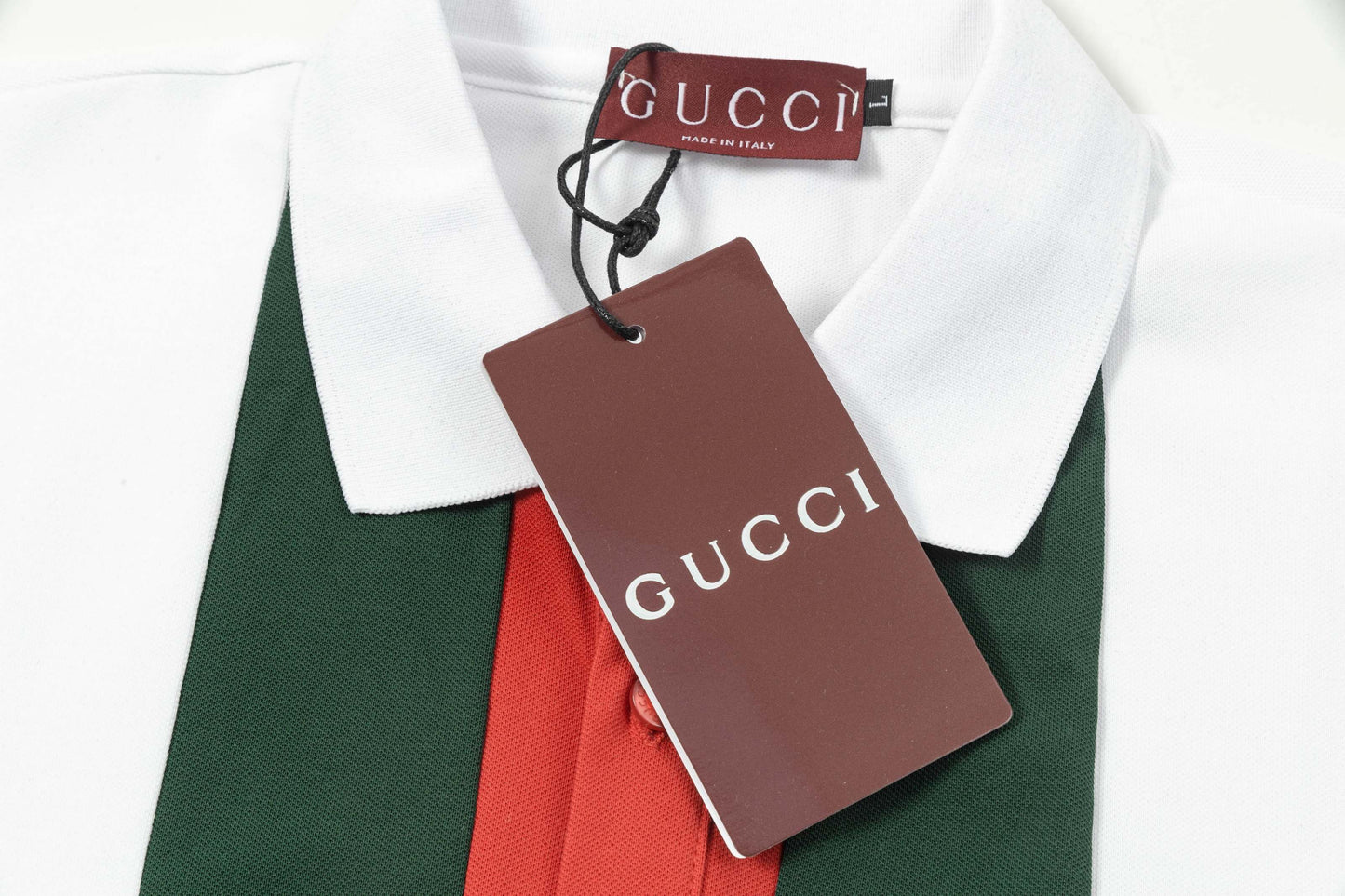 250305 New middle color matching printed polo shirt