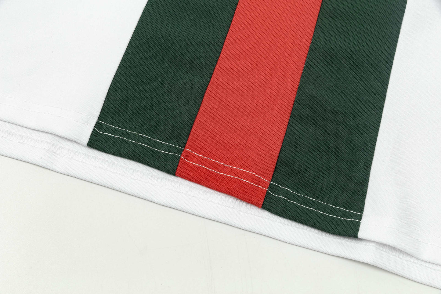 250305 New middle color matching printed polo shirt
