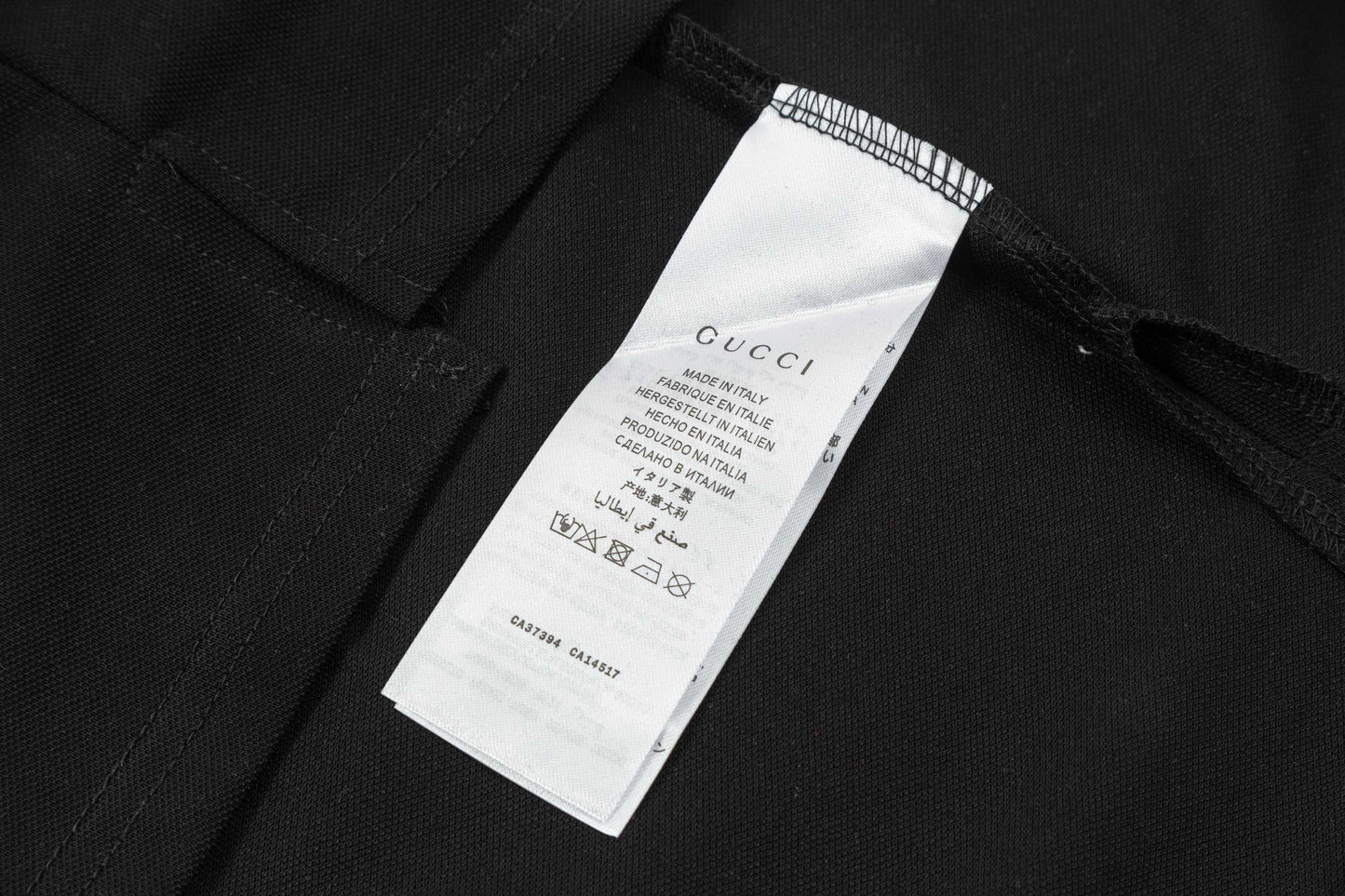 250305 New middle color matching printed polo shirt