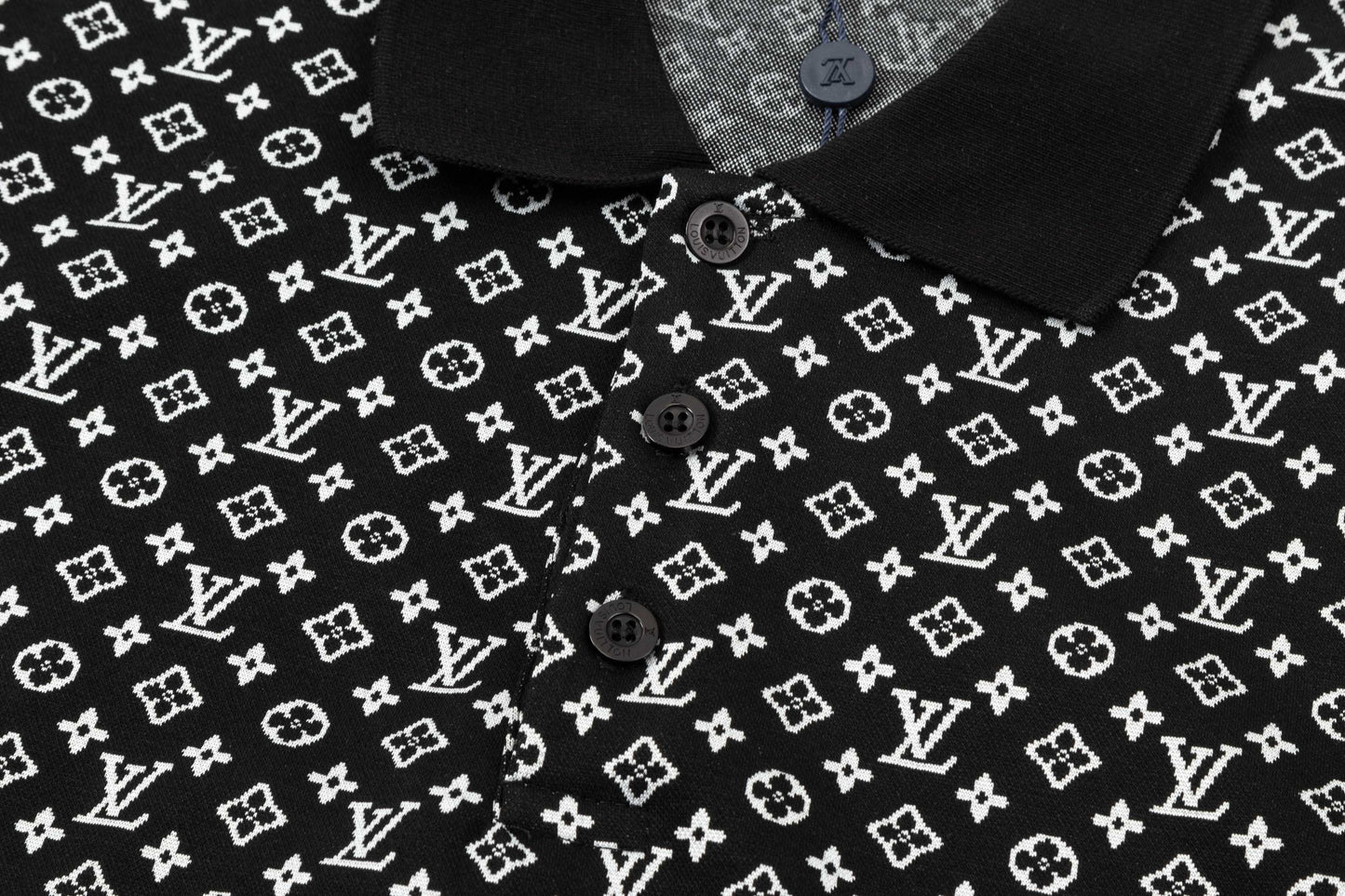 250305 New high quality jacquard fabric POLO shirt