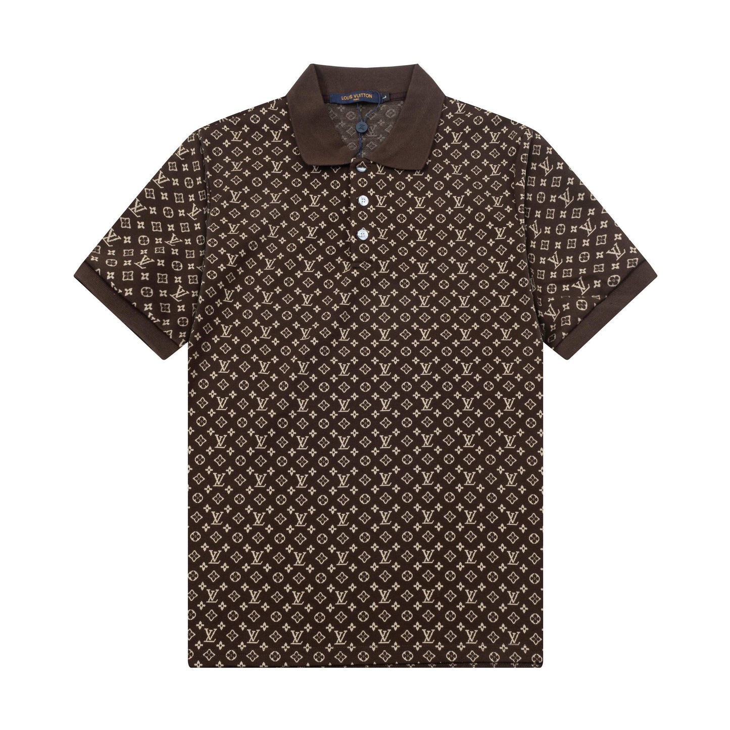 250305 New high quality jacquard fabric POLO shirt