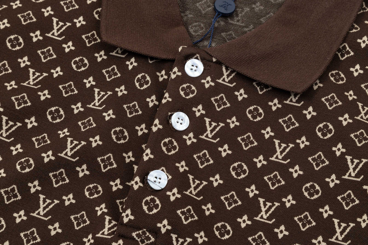 250305 New high quality jacquard fabric POLO shirt
