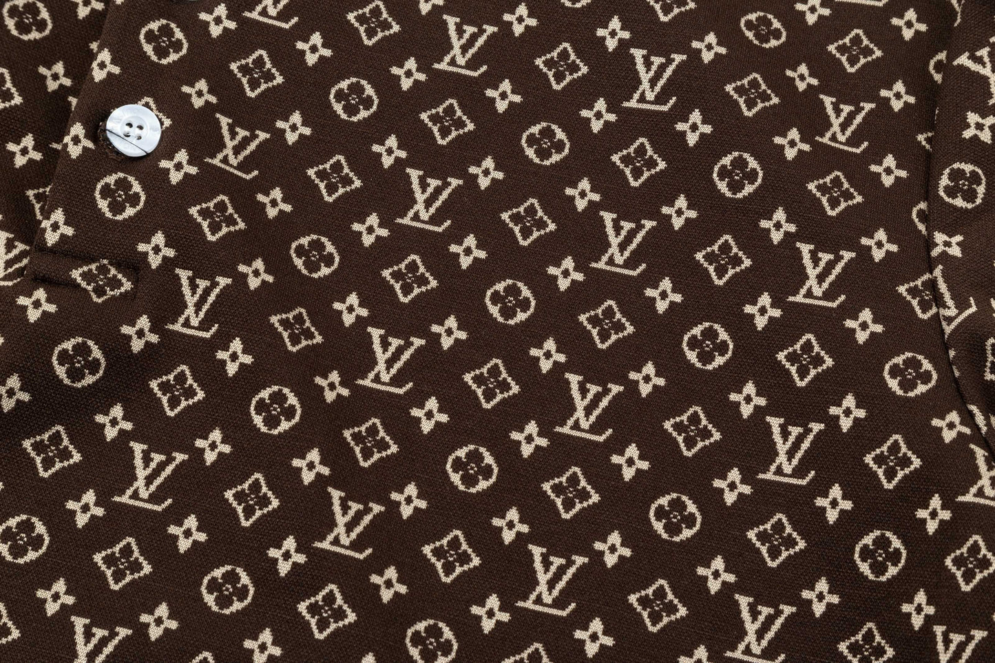 250305 New high quality jacquard fabric POLO shirt