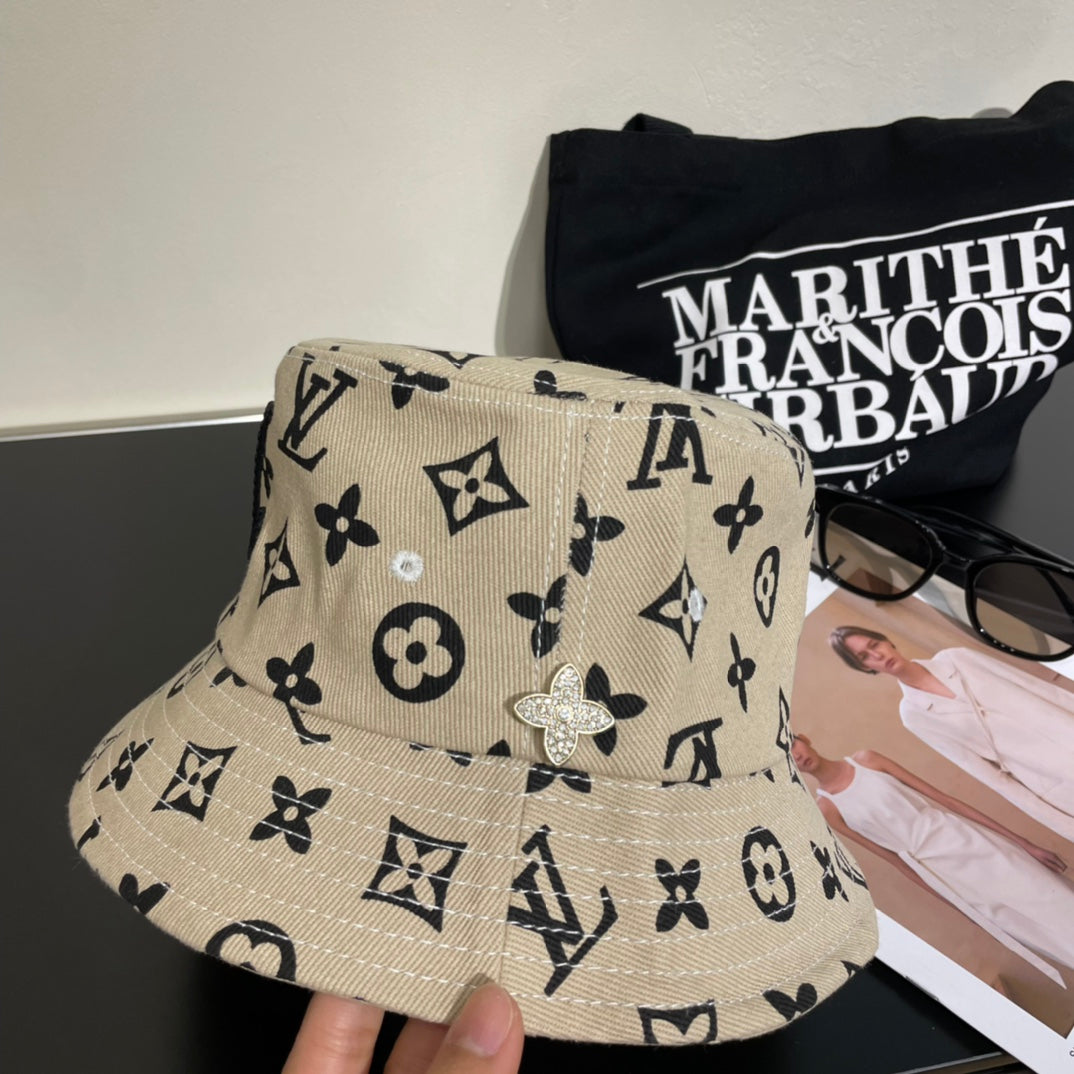 250305 New full print summer fisherman hat