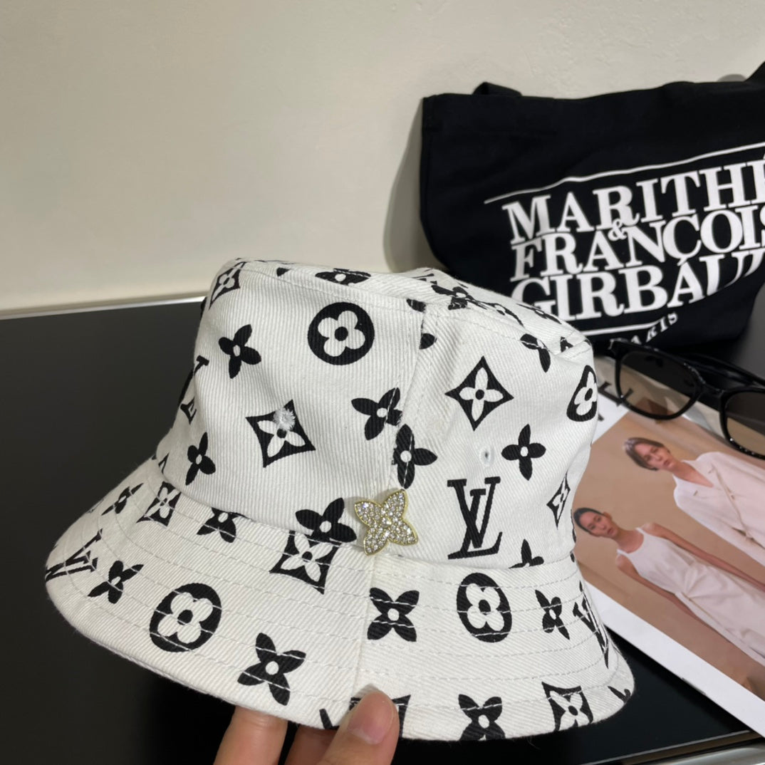 250305 New full print summer fisherman hat