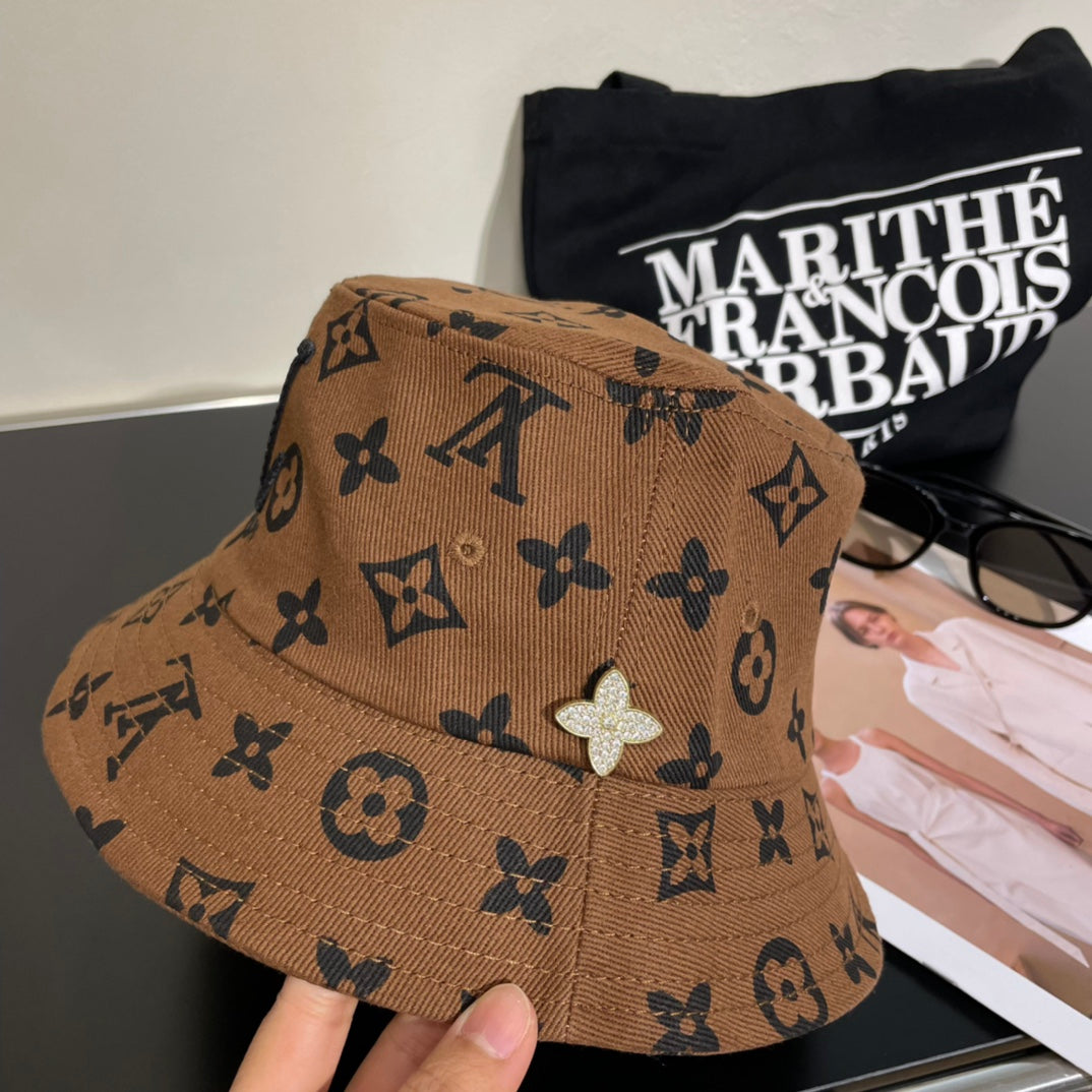 250305 New full print summer fisherman hat