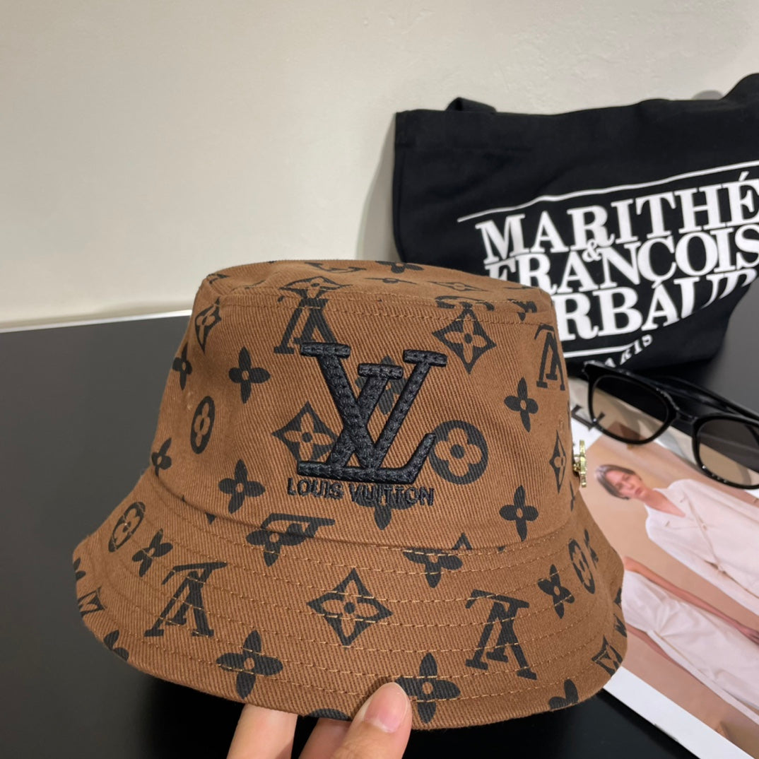 250305 New full print summer fisherman hat