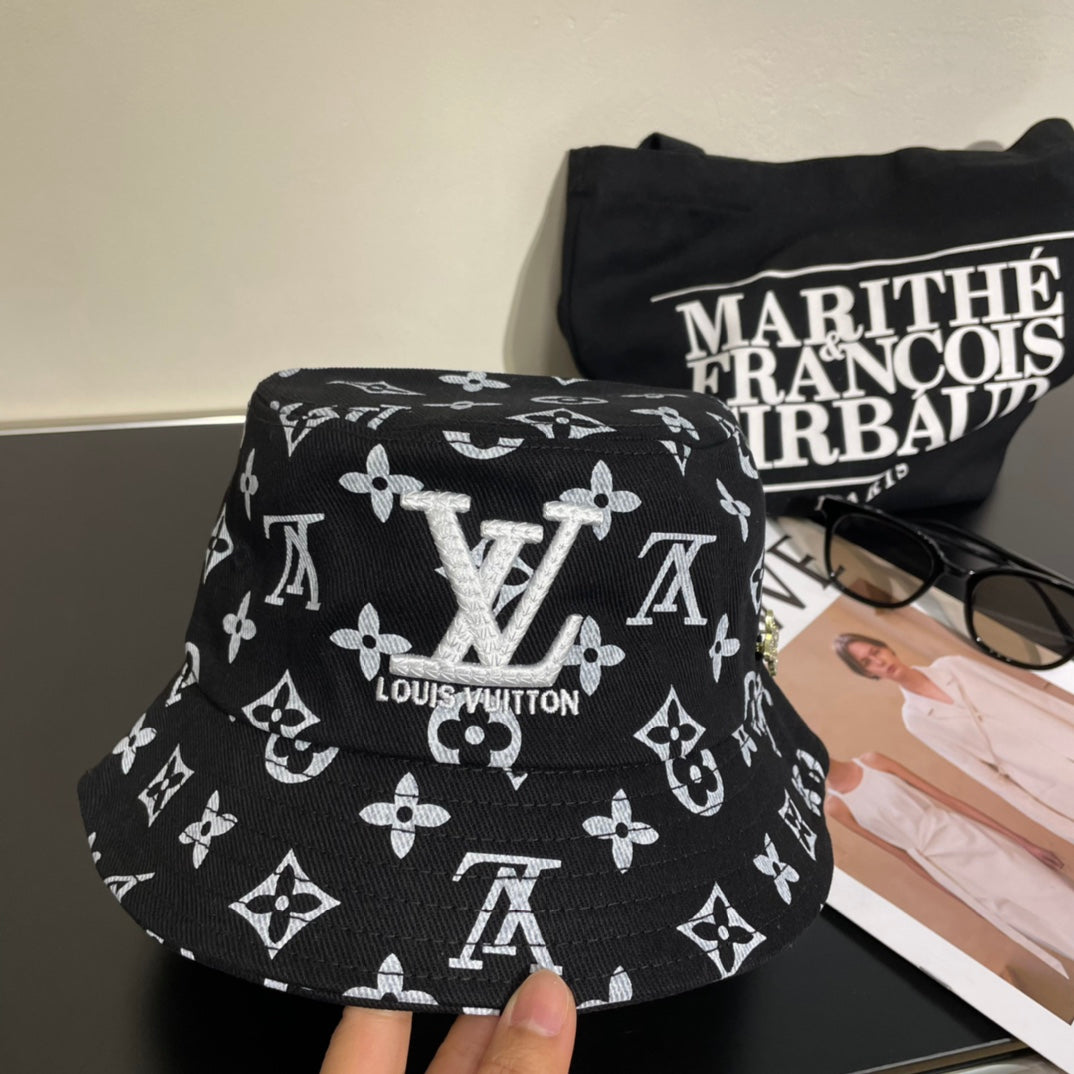 250305 New full print summer fisherman hat