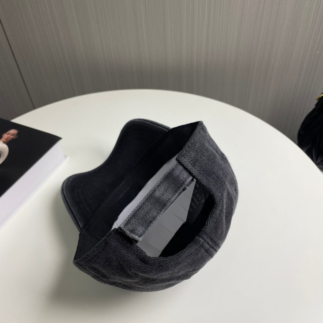 250313 Classic alphabet embroidered fisherman's cap