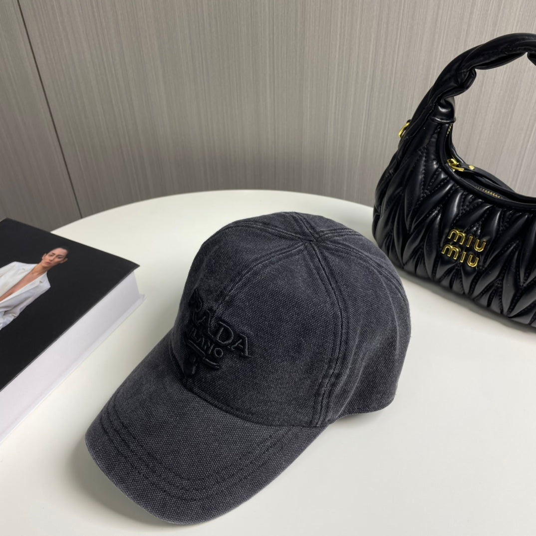 250313 Classic alphabet embroidered fisherman's cap