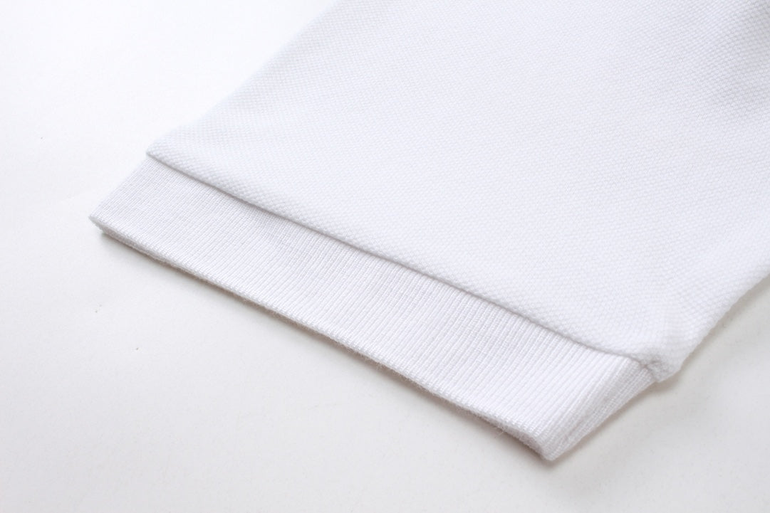 250313 New simple print knit POLO