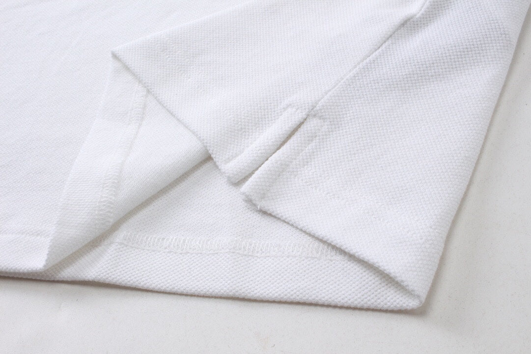 250313 New simple color matching lapel POLO