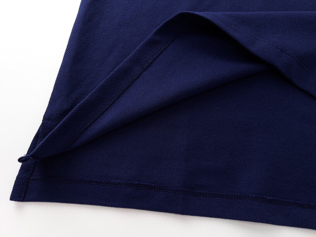 250313 New high quality preppy color polo lapel