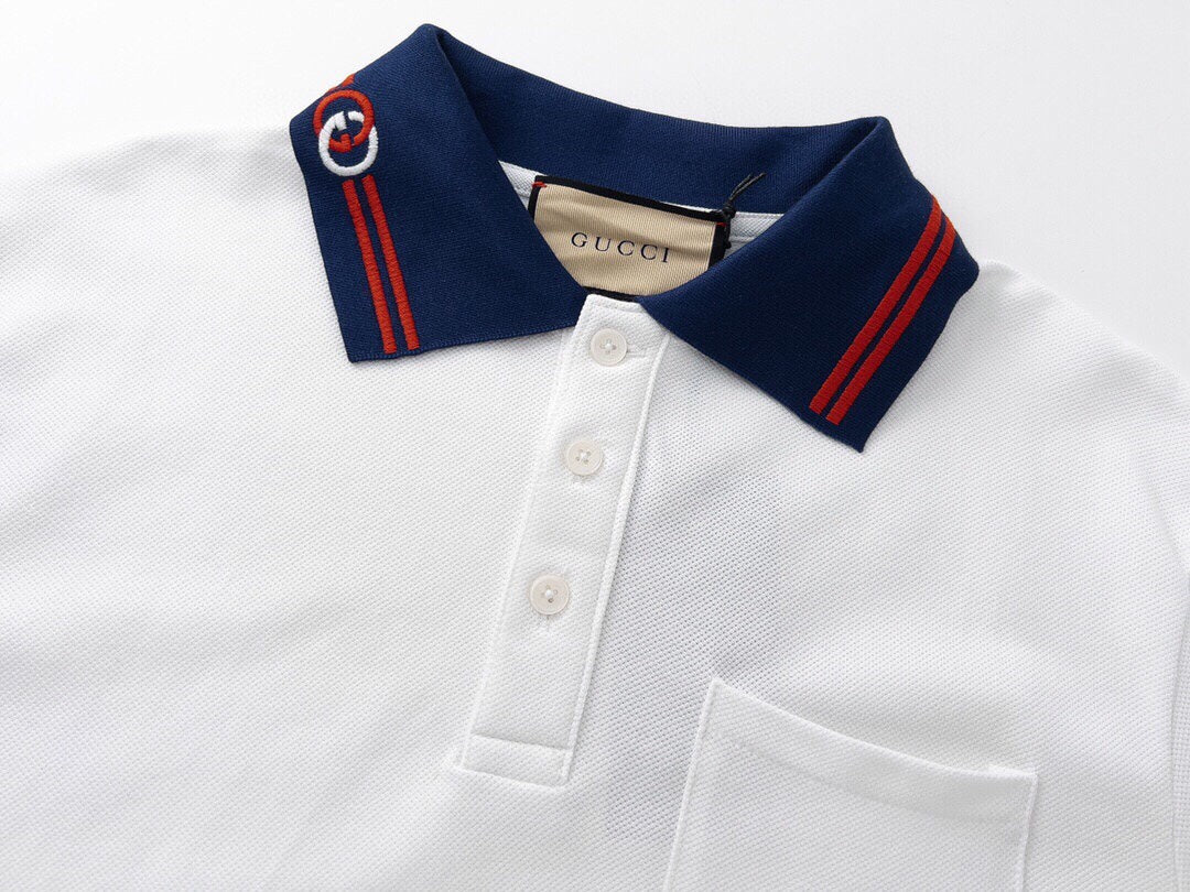 250313 New high quality preppy color polo lapel
