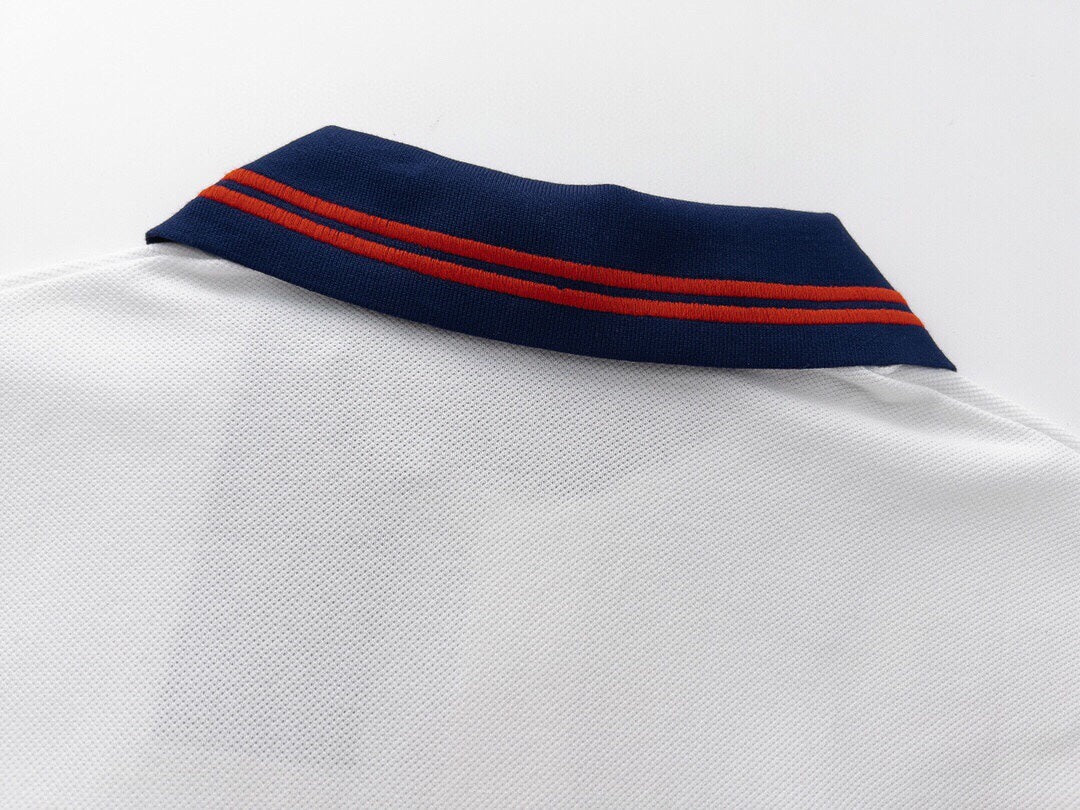 250313 New high quality preppy color polo lapel