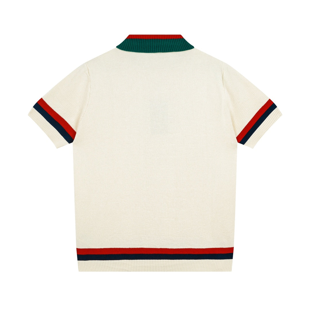 250313 New high quality College lapel polo