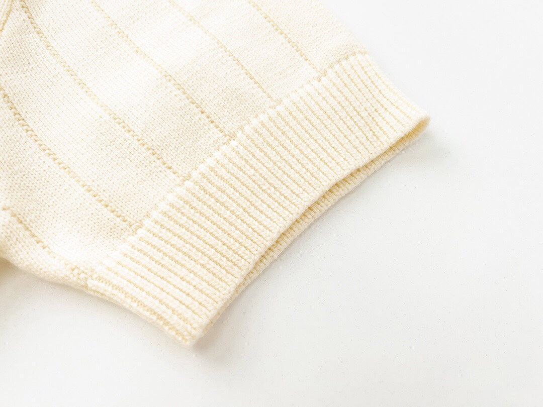 250318 New high quality pocket striped knit POLO