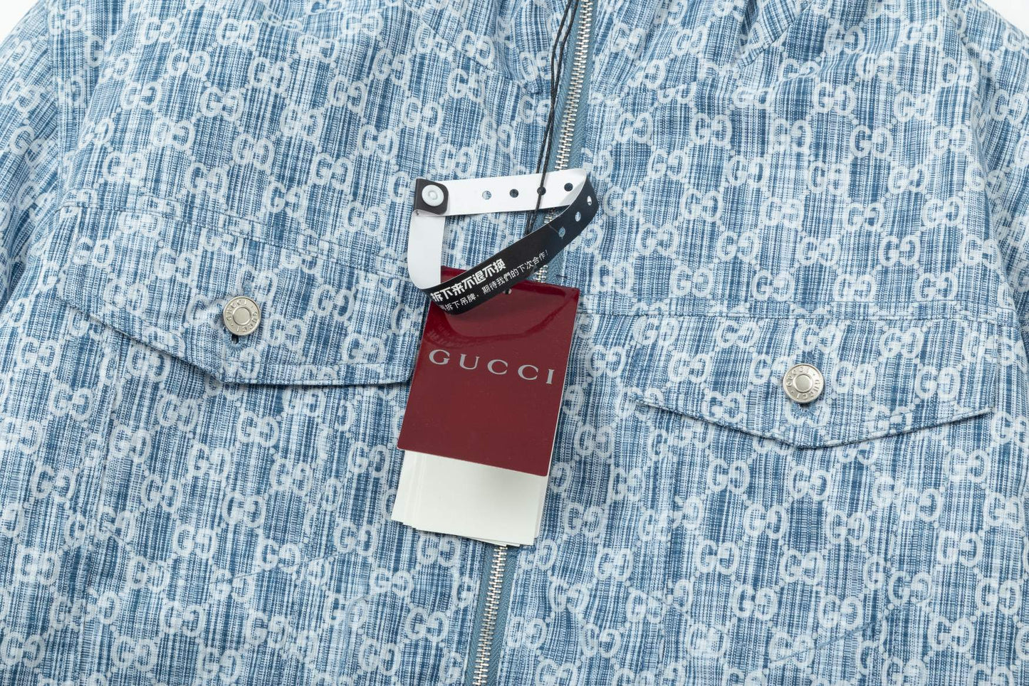 250318 New high quality denim print jacket