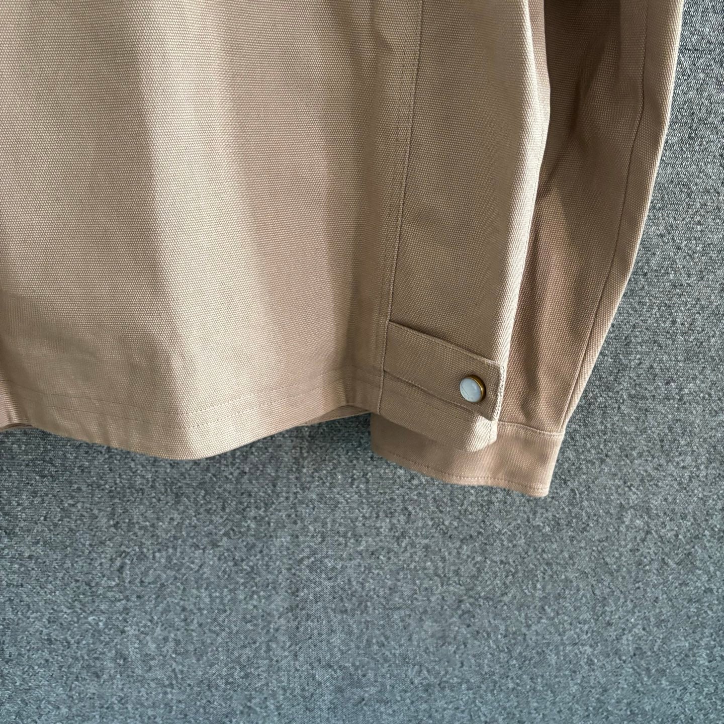 250325 New cotton canvas workman's waist jacket