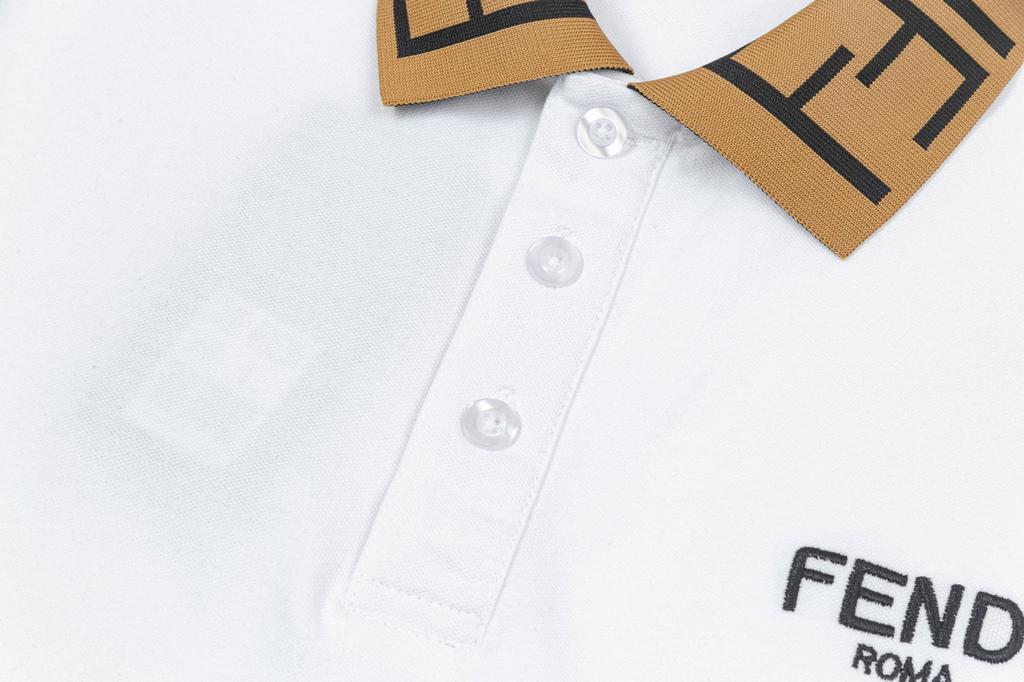 250325 New high quality neckline double F POLO shirt