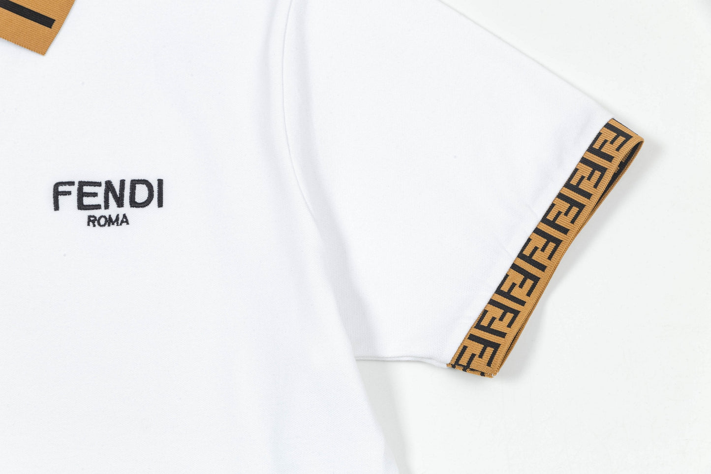 250325 New high quality neckline double F POLO shirt