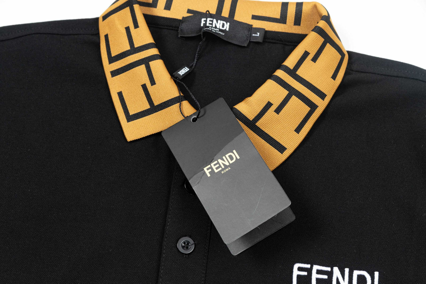 250325 New high quality neckline double F POLO shirt