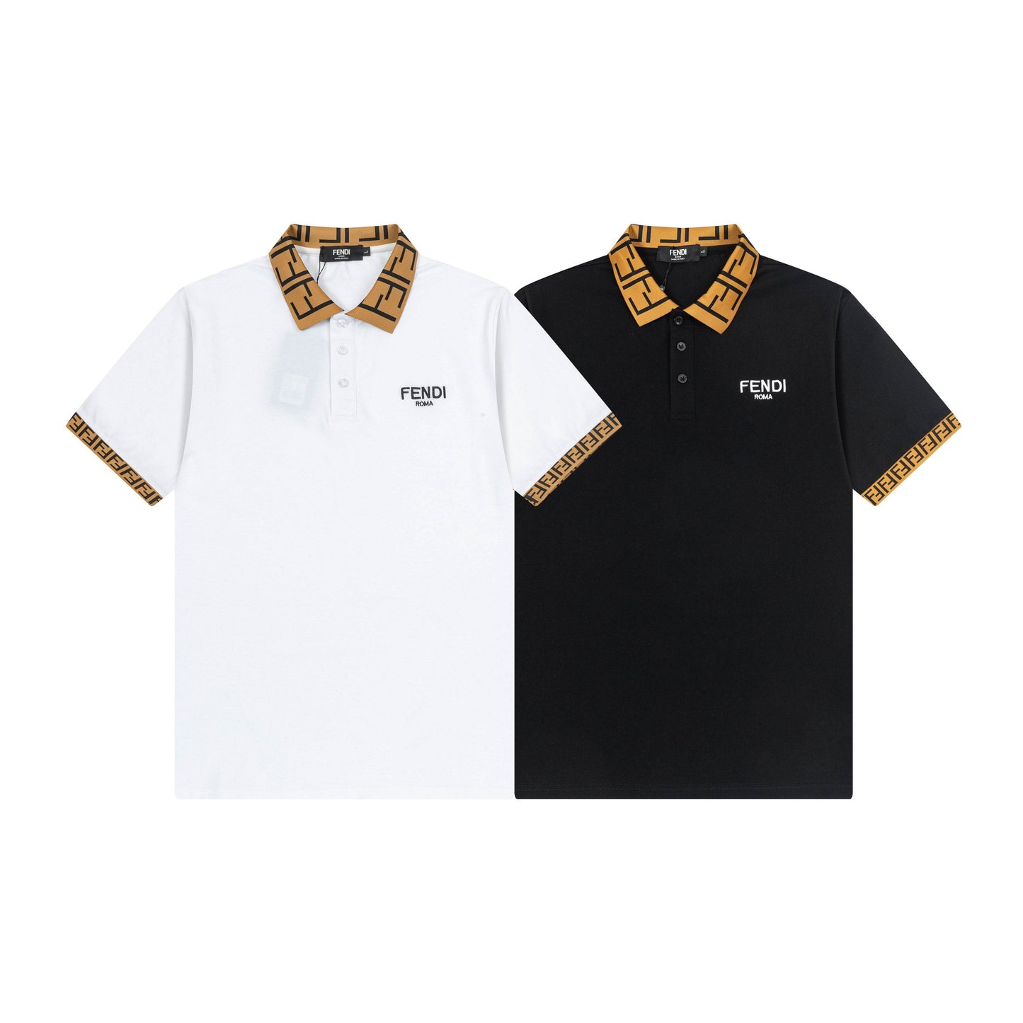 250325 New high quality neckline double F POLO shirt