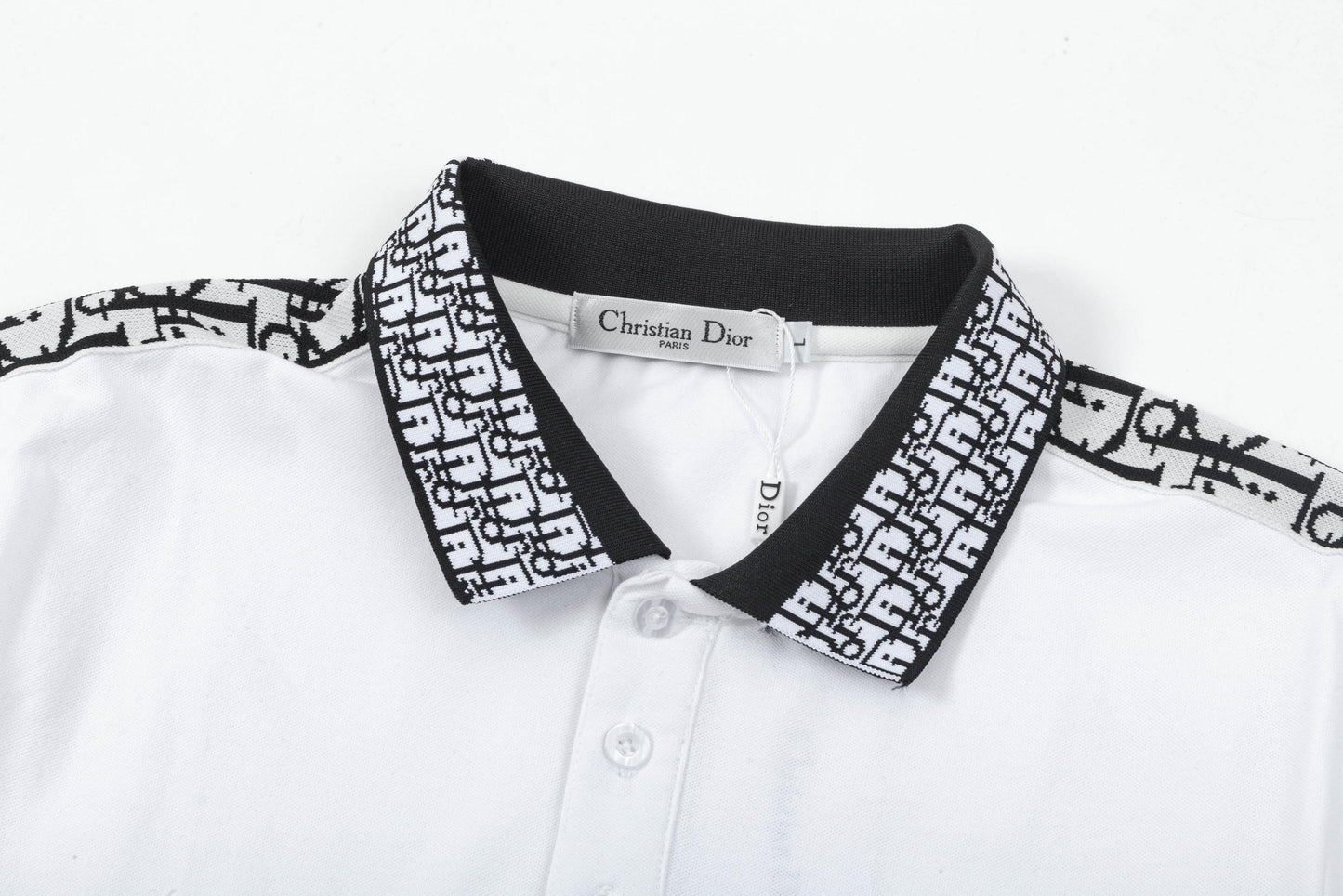 250325 New high quality neckline color POLO shirt