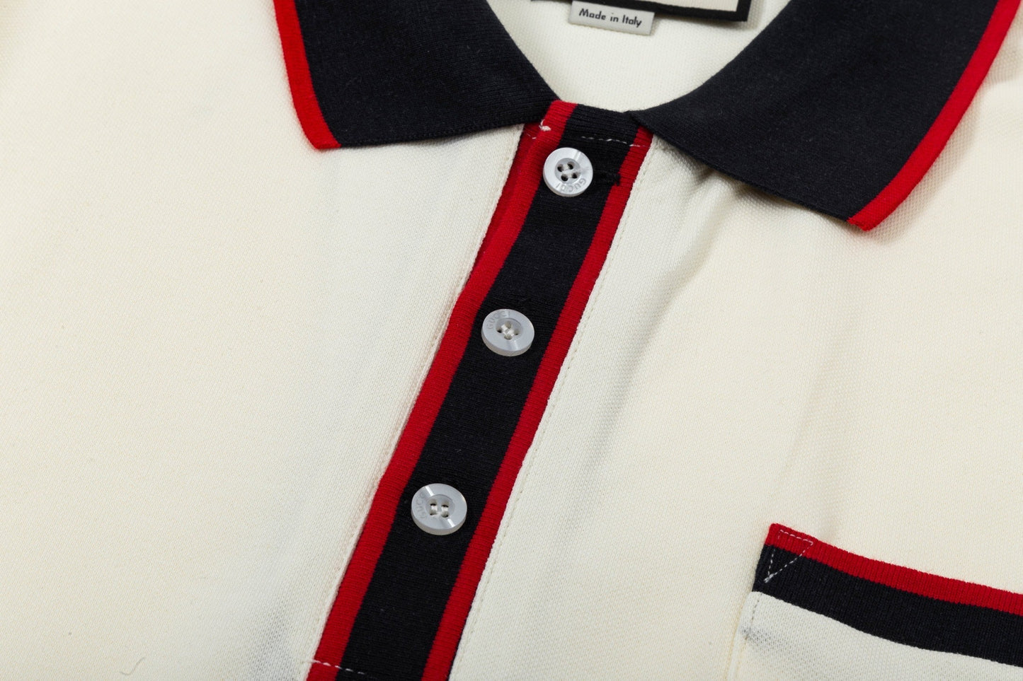 250408 New high-quality letter webbing with a color-matched collar POLO