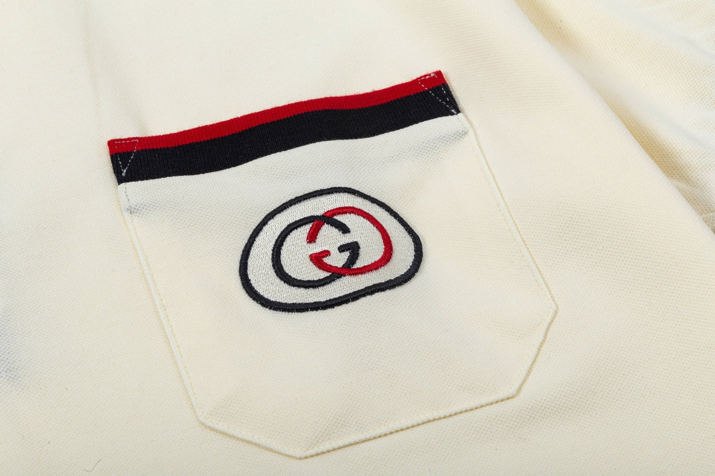 250408 New high-quality letter webbing with a color-matched collar POLO