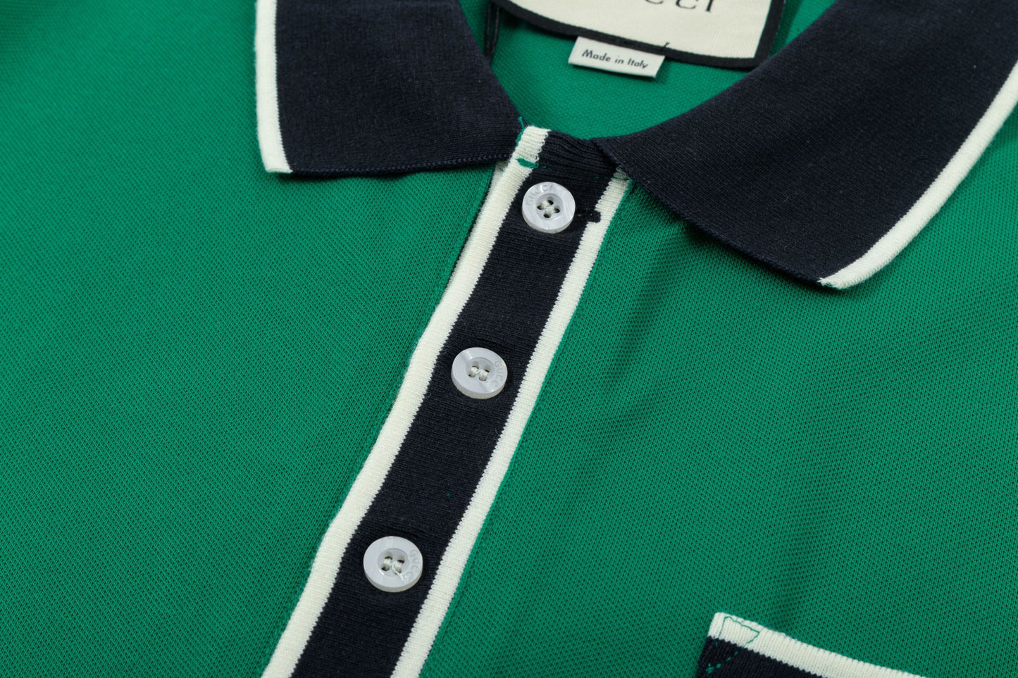 250408 New high-quality letter webbing with a color-matched collar POLO