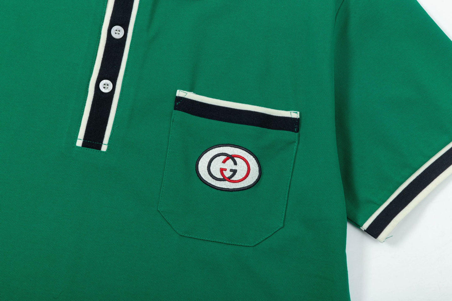 250408 New high-quality letter webbing with a color-matched collar POLO