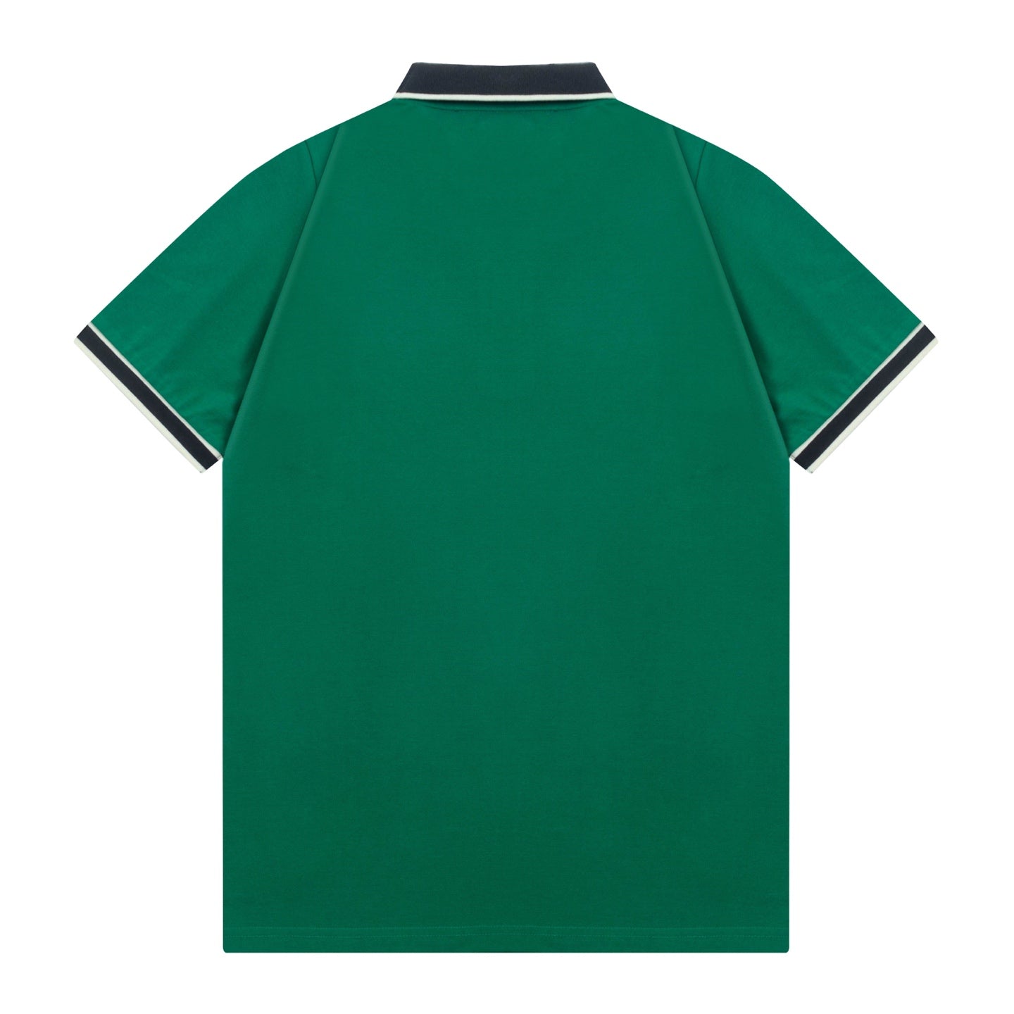 250408 New high-quality letter webbing with a color-matched collar POLO