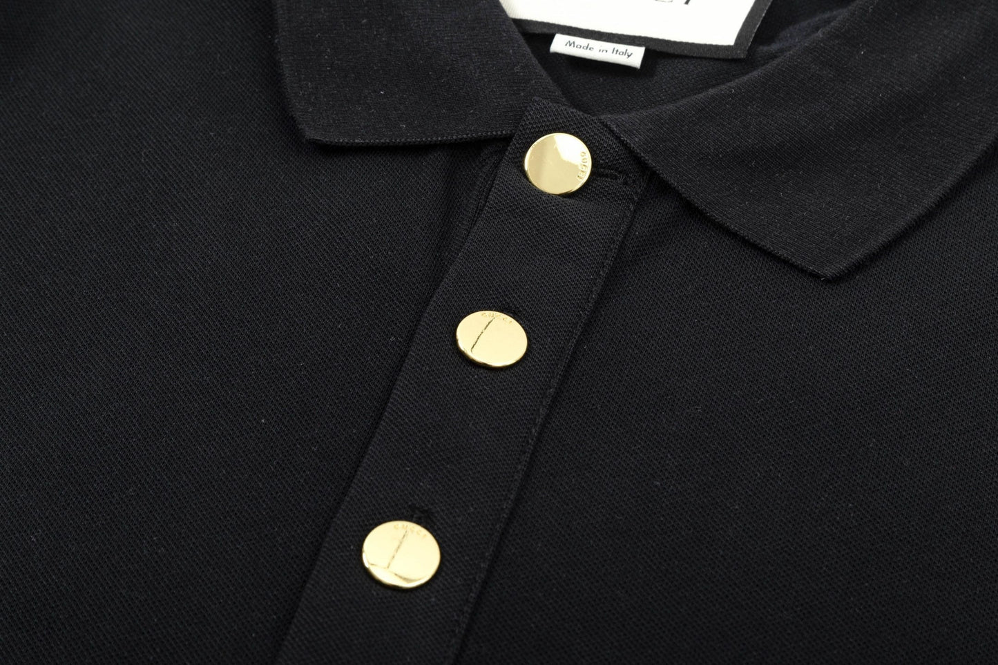 250408 New high-quality letter webbing POLO shirt
