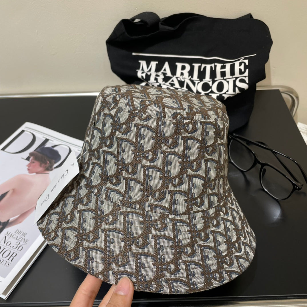250527 New high-quality double-sided full-printed fisherman's hat