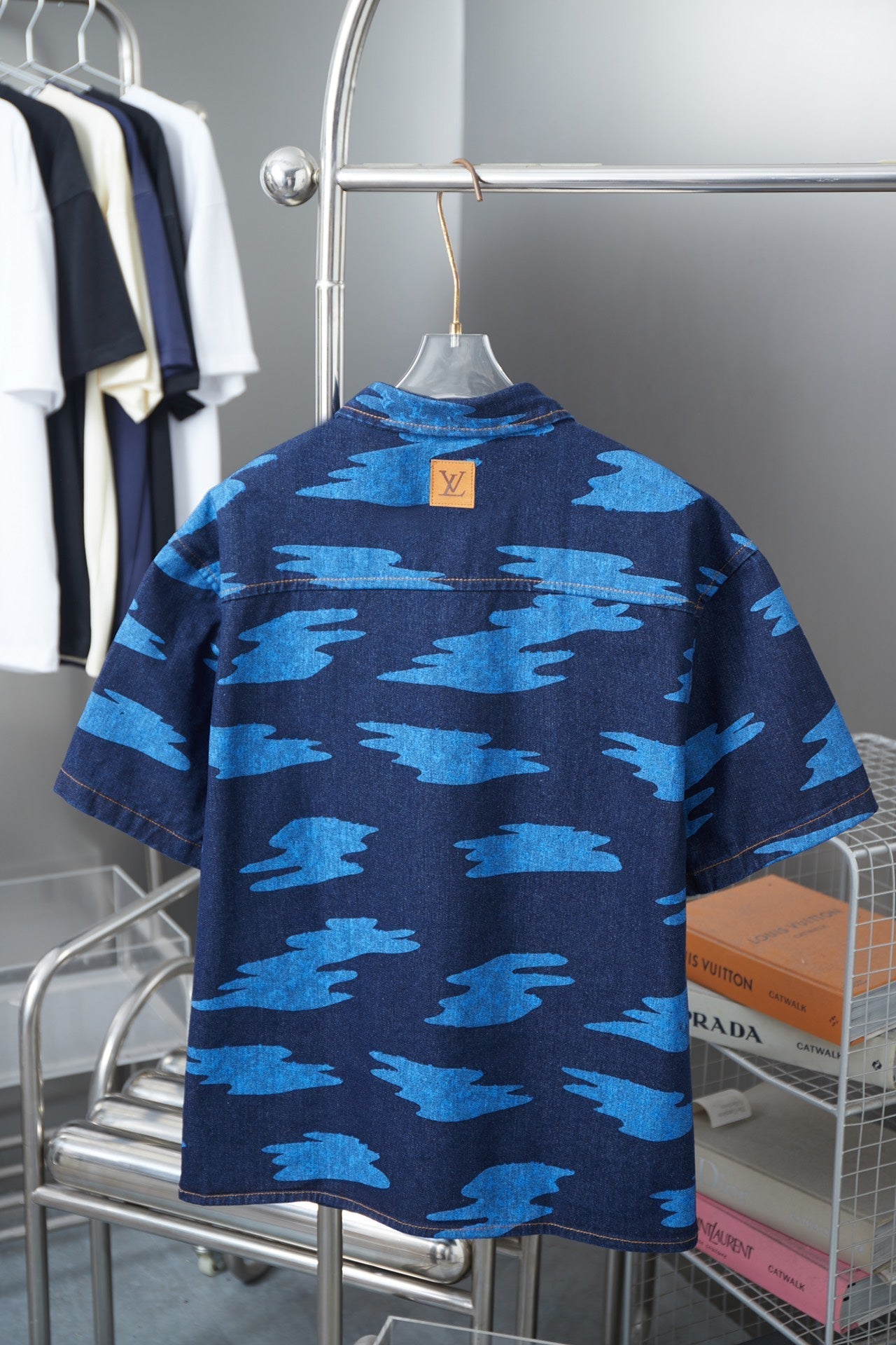 250604 New high-quality skateboard denim shirts