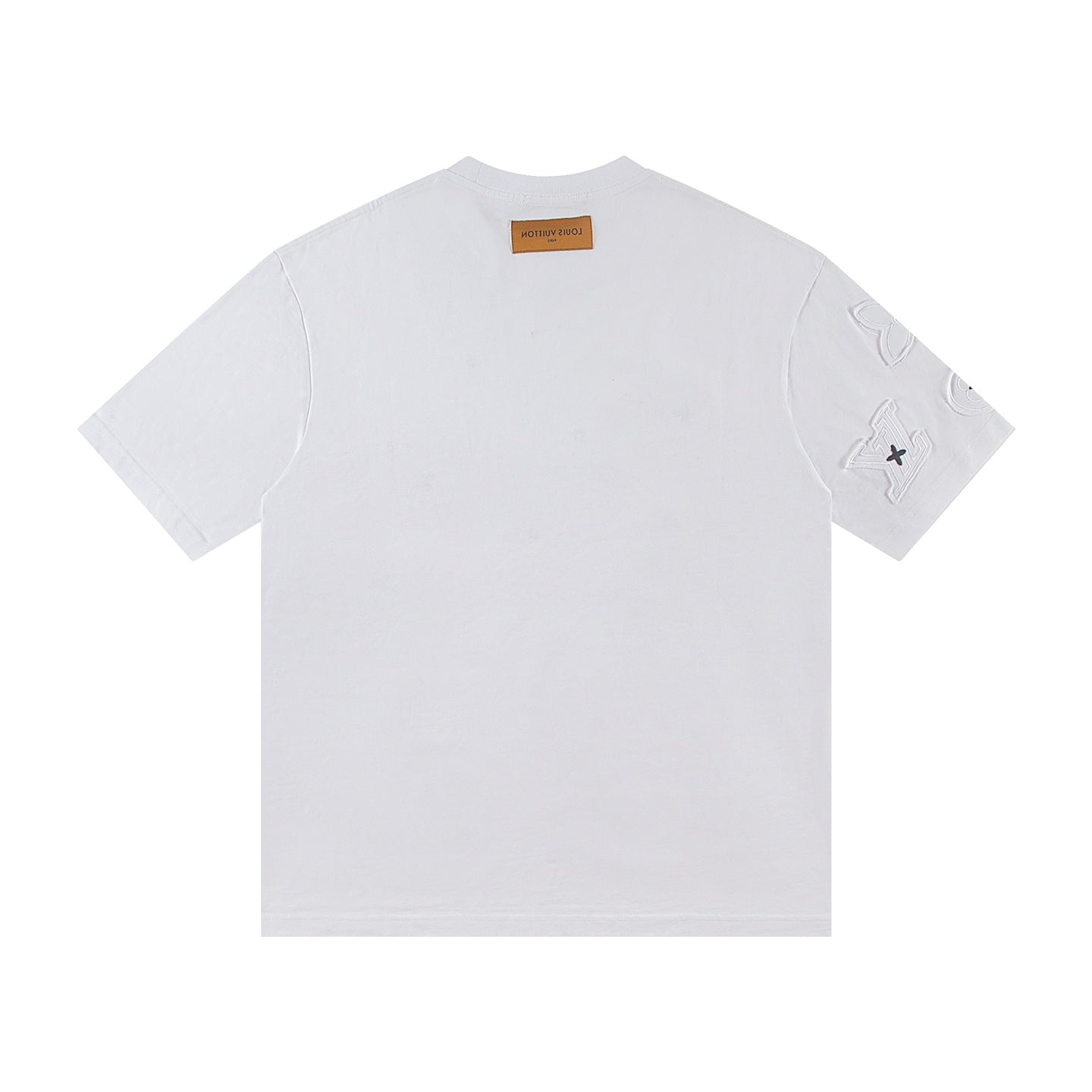 250614 New high-quality embroidered patch T-shirt