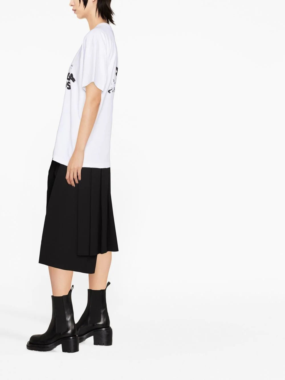 0528 logo print cotton T-shirt