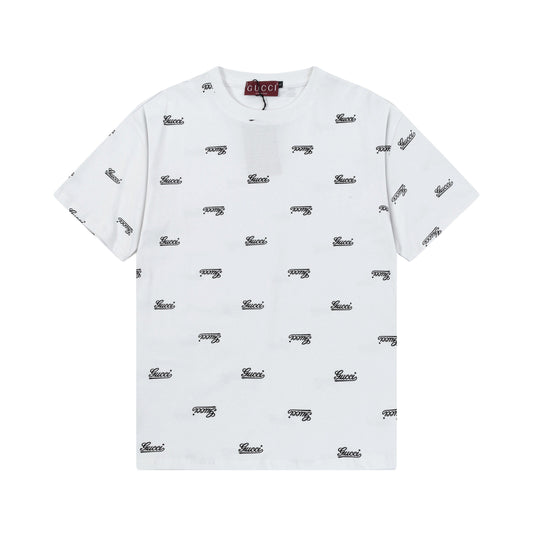 250305 New feature jacquard big icon T-shirt