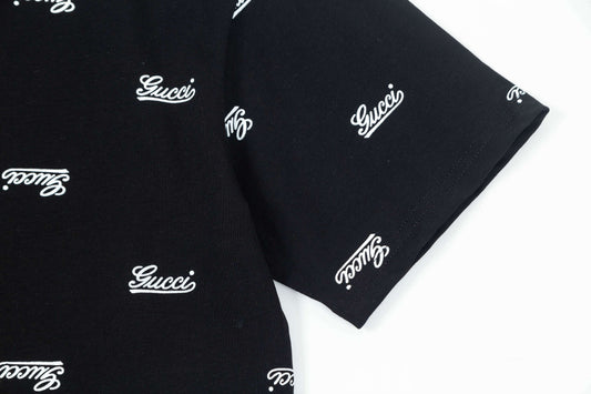 250305 New feature jacquard big icon T-shirt