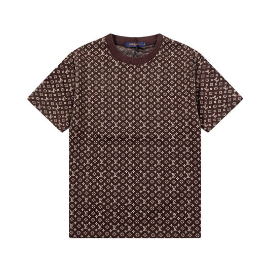 250305 New high quality printed patchwork T-shirt