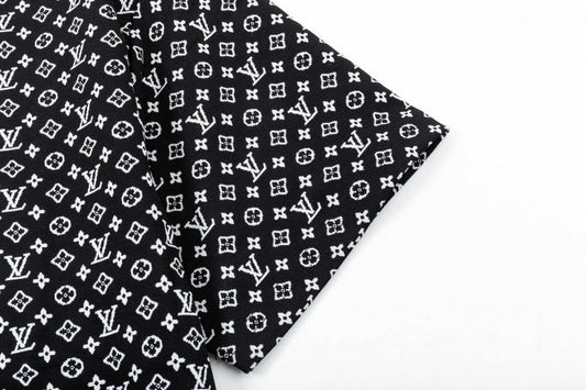 250305 New high quality printed patchwork T-shirt
