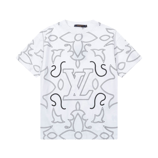 250305 New high quality deranged printed T-shirts