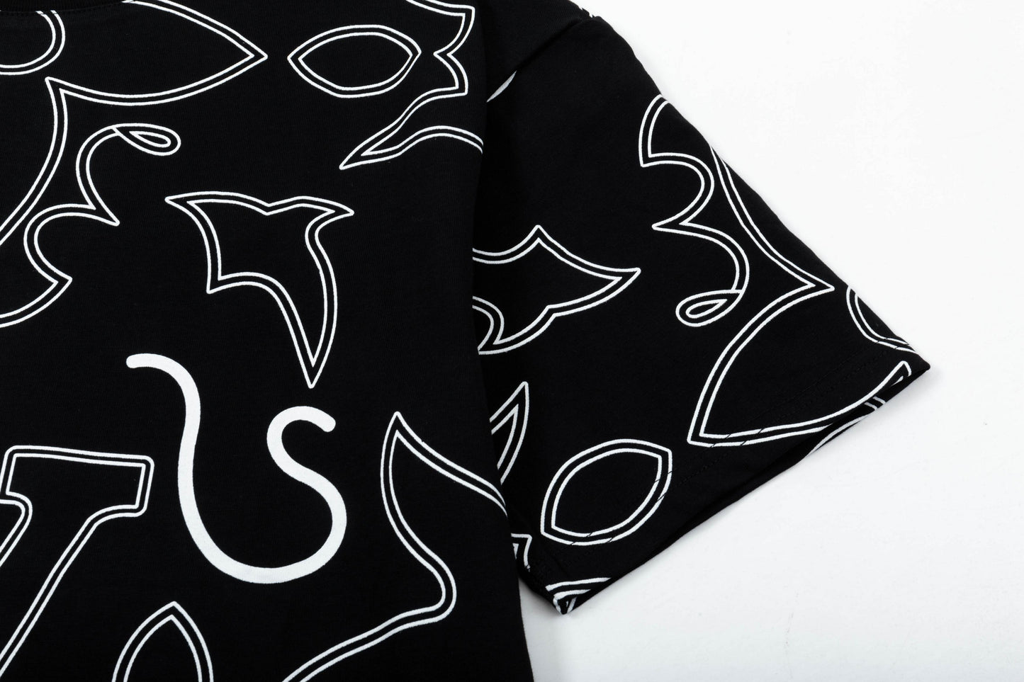 250305 New high quality deranged printed T-shirts