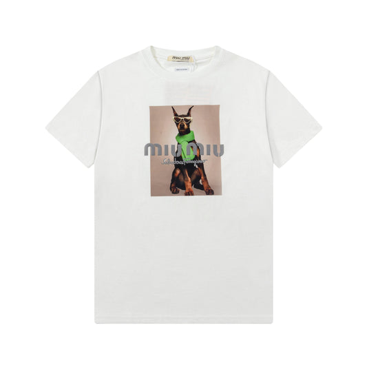 250305 New high quality printed dog T-shirt