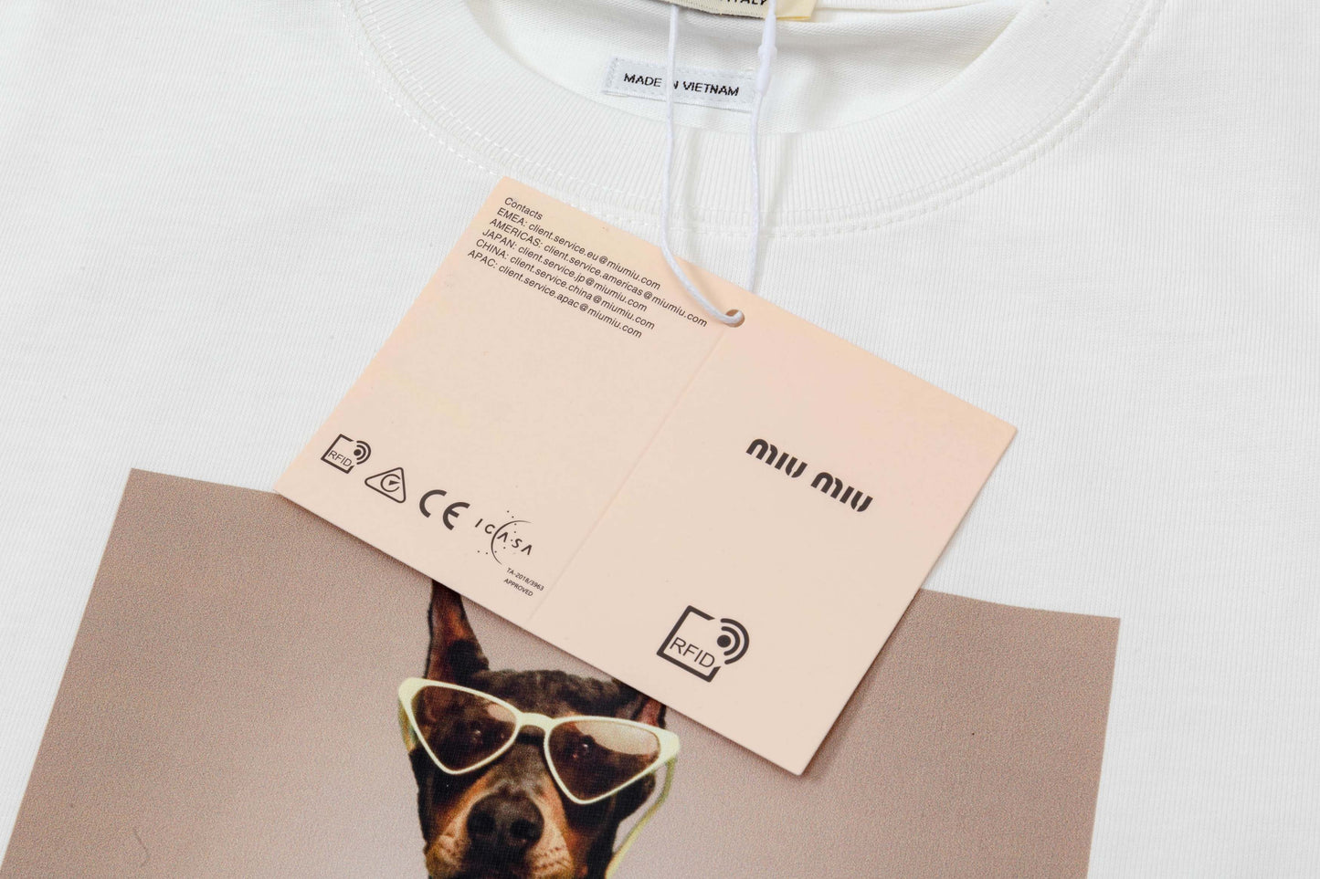 250305 New high quality printed dog T-shirt