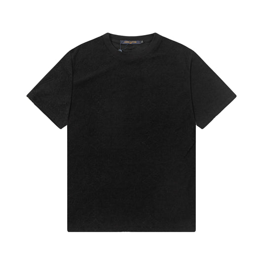 250305 New specialty jacquard fabric full print T-shirt