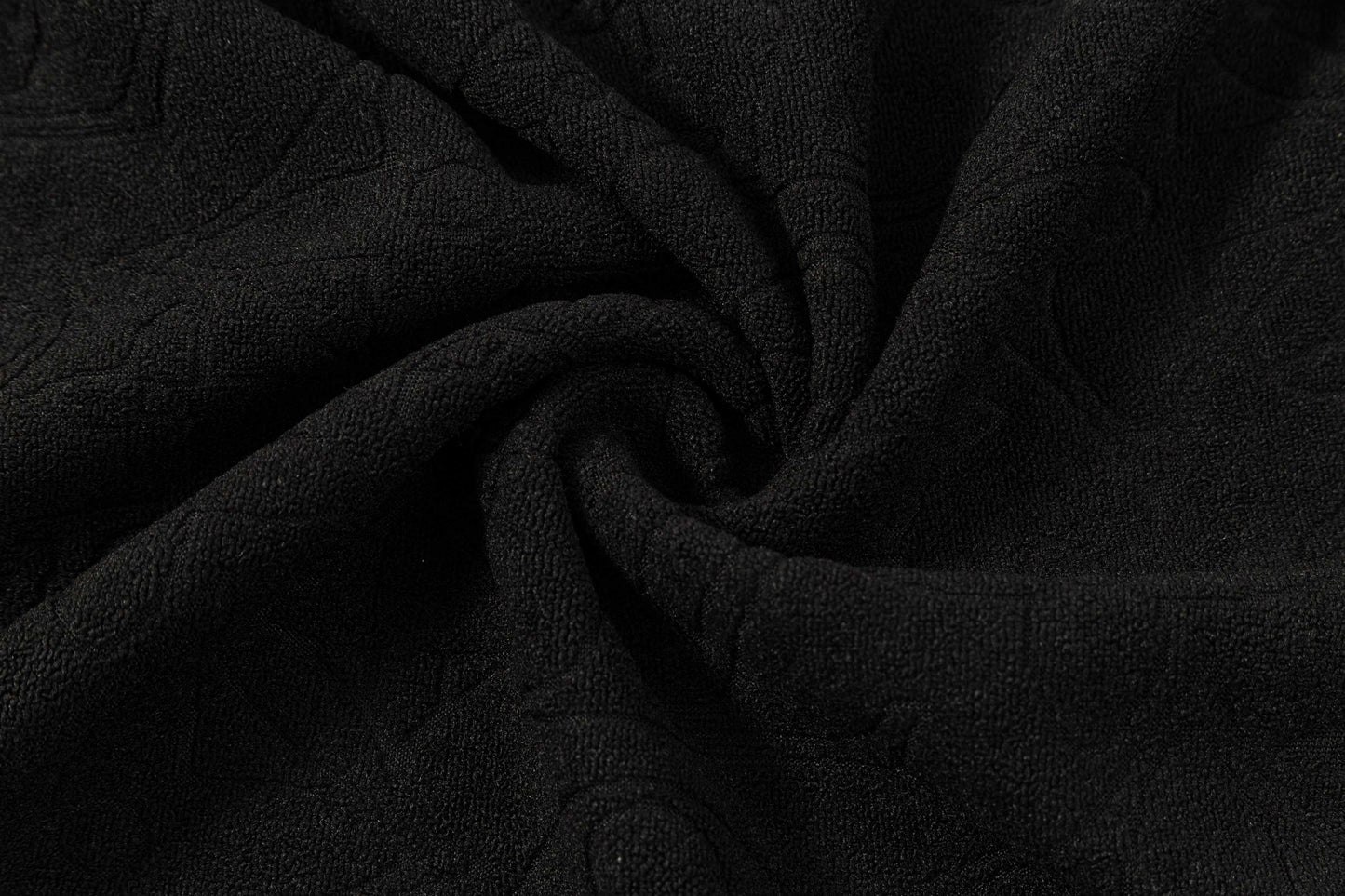 250305 New specialty jacquard fabric full print T-shirt